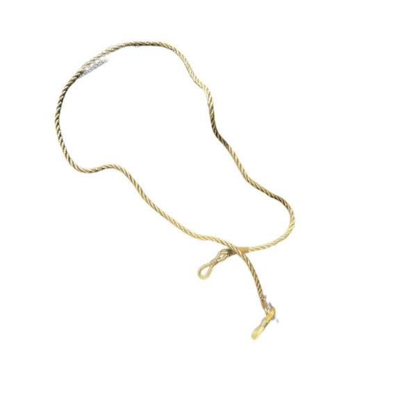 Accessories - Vintage glasses croakie gold rope neck holder